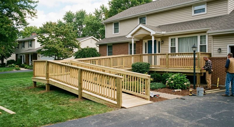 Handicap Ramp Replacement in Wilmington, NC